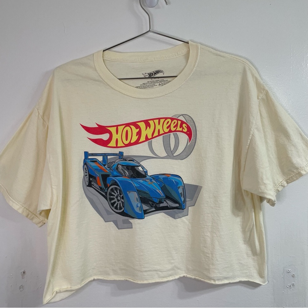 *SOLD* Hot Wheels Cropped T-Shirt